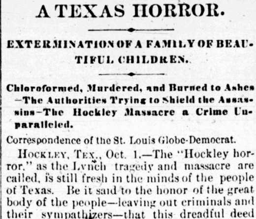 A Texas Horror.