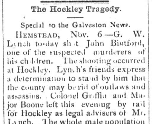 The Hockley Tragedy