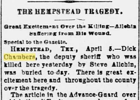 The Hempstead Tragedy