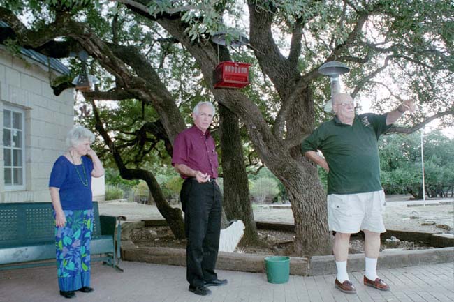 A visit at the Kyle Ranch.